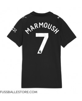 Günstige Manchester City Omar Marmoush #7 Auswärtstrikot Damen 2025-26 Kurzarm